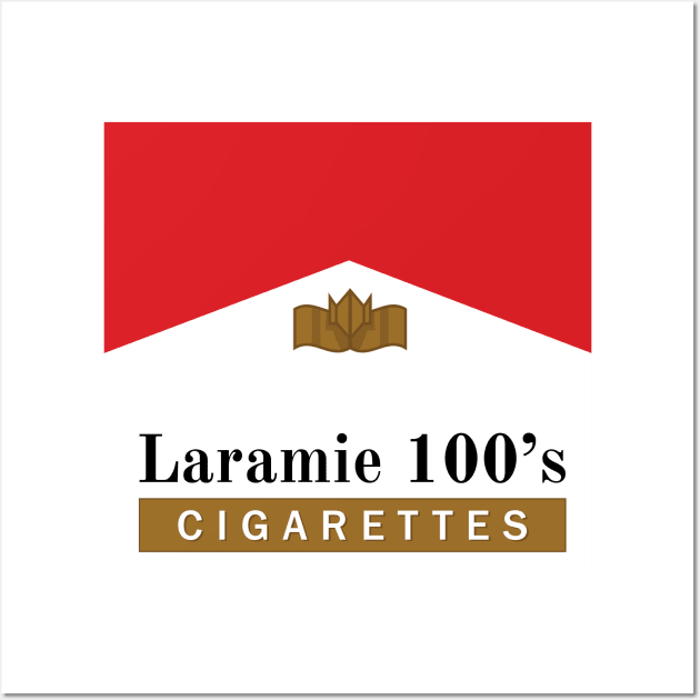 Laramie Cigarettes Wall Art by winstongambro